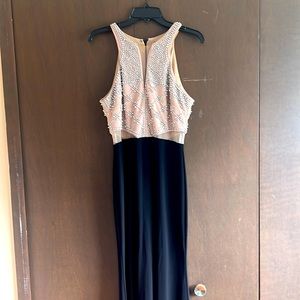 Black evening dress